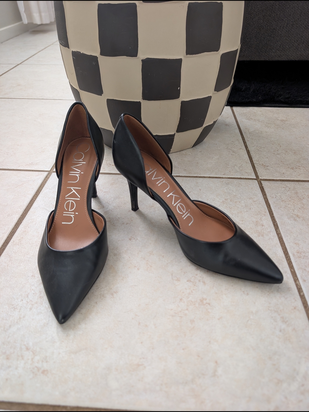 Calvin Klein Black Heels